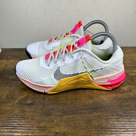 Nike Metcon 7 X Rawdacious White Brown Shoes DA9625-121 Women's Size 8 - Picture 3 of 8